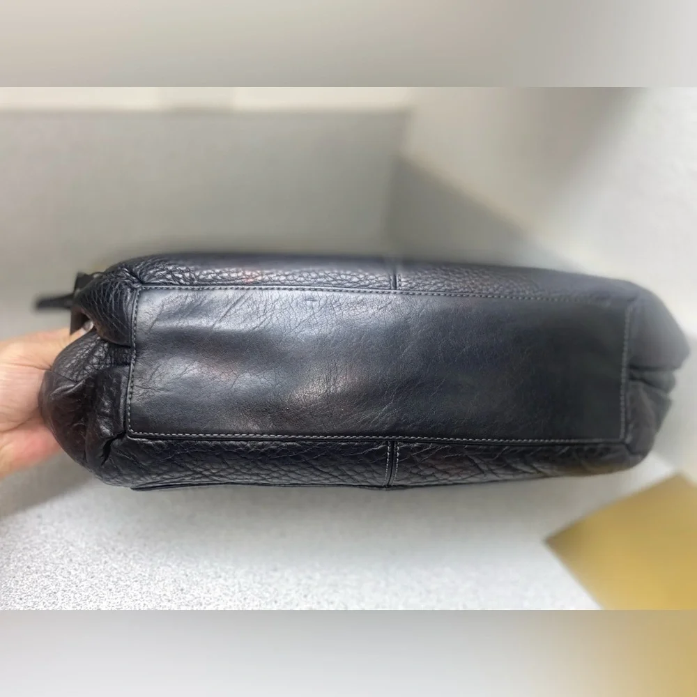 Coach Y2K Large Penelope Black Leather Hobo Bag GUC